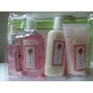  Bath & Body Escapes Toiletry Bag Gift Set Beauty