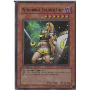   Penumbral Soldier Lady Yugioh SOD EN033 Super Holo Rare Toys & Games