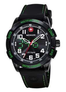 Wenger 70433 Nomad LED Digital Compass Men’s Multifunction Swiss 