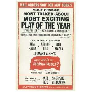  Whos Afraid Of Virginia Woolf? (Broadway) by Unknown 