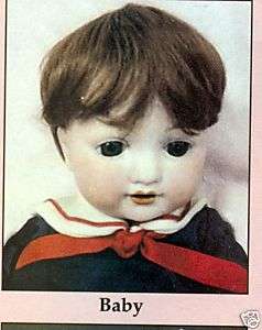 Doll Wig Baby by Global Human Hair 13 14 Black  