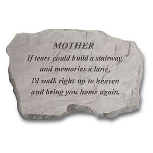 Mother   If Tears Could Build   Memorial Stone   Free Shipping