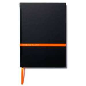  Whitelines Hard Bound A5 Notebook, Squared, Black (WL63 