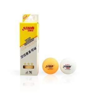   Tournament 40mm Table Tennis Balls (3 Pack)   White: Sports & Outdoors