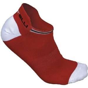  Castelli Phanta Sock Large/Xlarge White