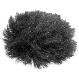 Pearstone Fuzzy Windjammer for Lavalier Microphones (Black 