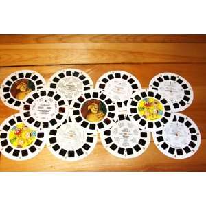  View Master Reels Assortment The Lion King, Rugrats, Alice 