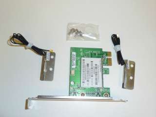 NEW HP Wireless 802.11b/g/n WLAN PCI e x1 card w/cable P/N 466809 001 