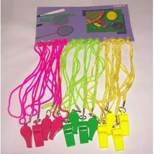  12 Sport/safety Whistles 