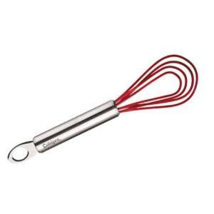 Cuisipro Silicone 6Flat Whisk   Red:  Kitchen & Dining