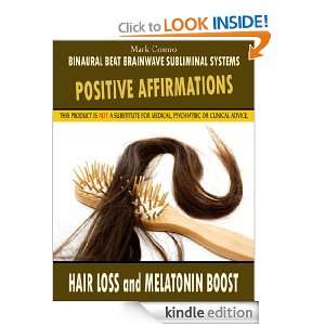 Positive Affirmations Hair Loss and Melatonin Boost [Kindle Edition]