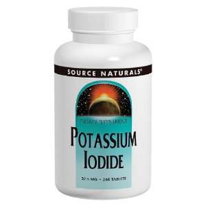 Source Naturals   Potassium Iodide, 240 tablets: Health 