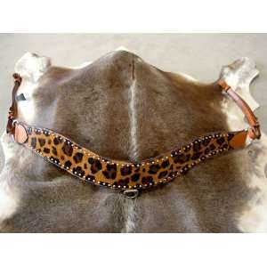  Leopard Roping Saddle Breast Collar 