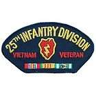 ARMY 25 TH 25TH INFANTRY VIETNAM JACKET HAT CAP PATCH  