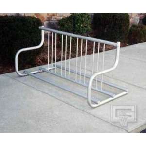   Traditional Double Sided Bike Rack (Holds 8 Bikes): Sports & Outdoors