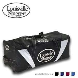   Slugger Oversized Wheeled Gear Bag   Black