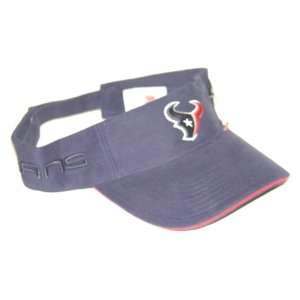 Houston Texans Licensed NFL sun visor cap hat   color Navy   100 % 