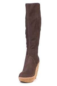   Jeans Glider Brown Knee High Boot $345 Leather Shoes NEW tall boots