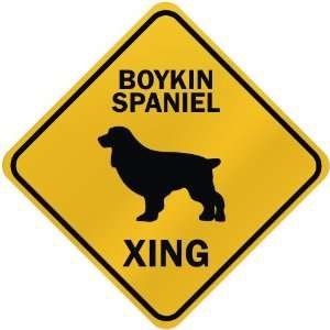  ONLY  BOYKIN SPANIEL XING  CROSSING SIGN DOG: Home 