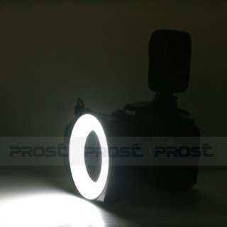 Macro Ring Flash LED Light for Canon 450D 500D 1000D Nikon D5000 D90