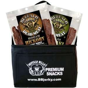 Meat Beef Jerky 6 Pack Gift Cooler (filled with two 16oz bags of beef 