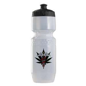   Trek Water Bottle Clear Blk Medical Marijuana Symbol: Everything Else