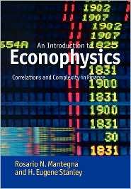 Introduction to Econophysics Correlations and Complexity in Finance 