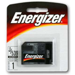 Energizer 539 Alkaline 6V Battery J, 539, 7K67, 4LR 61  