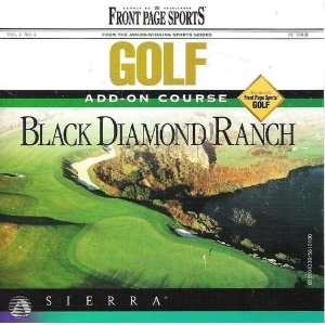 Front Page Sports Golf Add On Course Black Diamond Ranch [Win 95 CD]