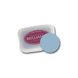  Pearlescent Ice Blue Brilliance Ink Pad: Arts, Crafts 