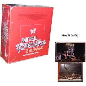 Raw Deal Card Game   Revolution 2 Extreme Booster Box   24 packs of 11 