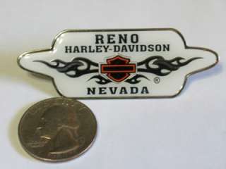 Harley Davidson Reno Nevada Pin Badge    