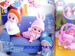 Cute Kewpie Doll Knit Clothes/Japanese Crochet Book/629  