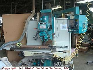 Clausing Atlas CNC Bed Mill, 3 Axis, Year 2004  