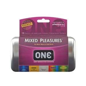  One next generation 12 pack condoms mixed pleasures 