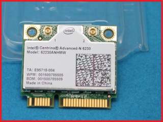 Intel Centrino Advanced N 6230 abgn WiFi + Bluetooth 3.0 Wireless N 