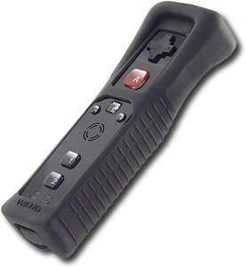 Wii BLACK WAND REMOTE CONTROLLER Nyko Motion Sensing IR 743840870746 