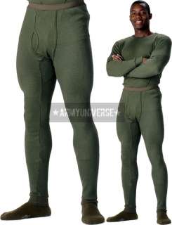 Military Cold Weather Thermal Knit Underwear 613902644618  