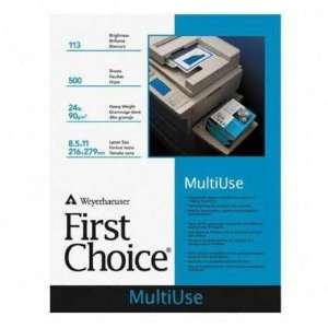  Weyerhaeuser First Choice Multiuse Copy Paper (8578 