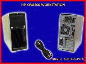 HP xw8400 2.66GHz DUAL CORE 8GB 1TB DVDRW Workstation  