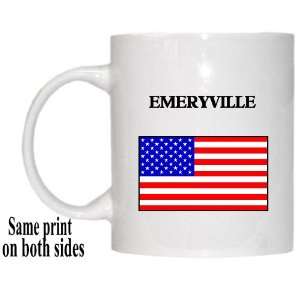  US Flag   Emeryville, California (CA) Mug Everything 