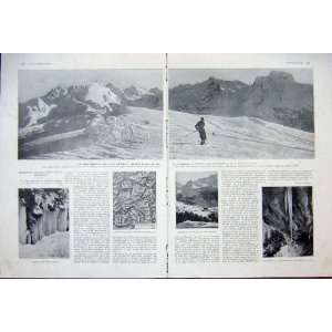  Aubisque Mountain Ski Pyrenees Gourette French 1933: Home 