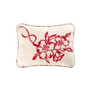  Rossa Embroidered Throw Pillow: Home & Kitchen