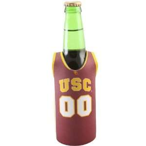  NCAA USC Trojans Cardinal Jersey 12oz. Bottle Coolie 