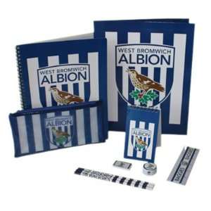  West Bromwich Albion FC. 10 Piece Stationery Set Sports 