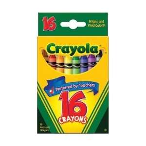  Crayola Crayons 16/Pkg 52 3016; 6 Items/Order Kitchen 