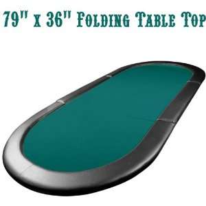  Texas Holdem Poker Padded Table Top 79 x 36 Everything 