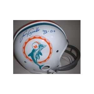  Larry Csonka autographed Football Mini Helmet (Miami 
