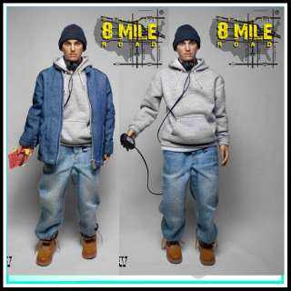 Subway: Custom EMINEM 1/6 DETROIT 8 MILE ROAD Hip Hop action figure 