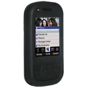   Case for Samsung Exclaim M550   Jet Black Cell Phones & Accessories
